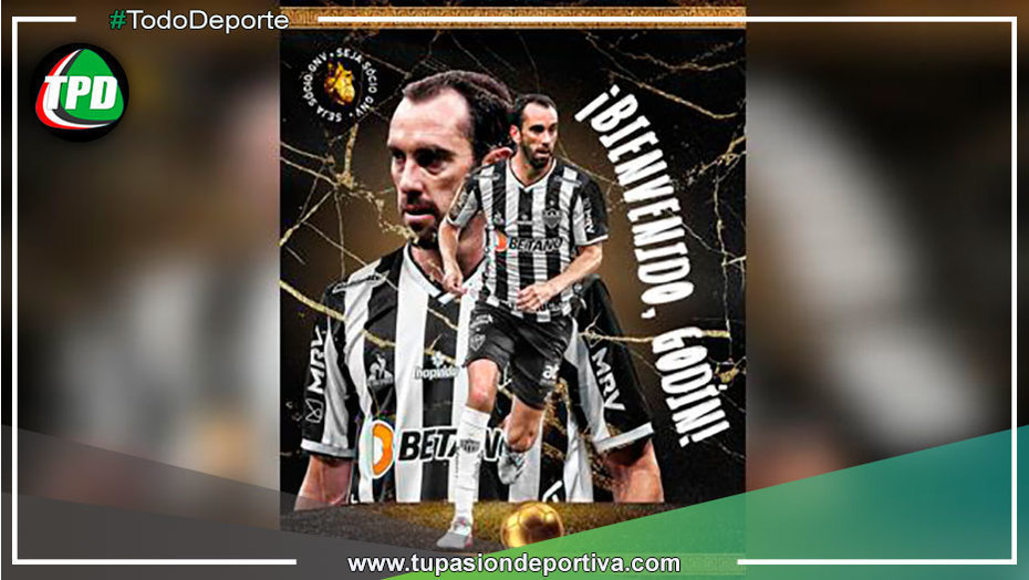 Diego Godín fichó por Atlético Mineiro por una temporada