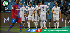 Real Madrid venció 3-2 a Barcelona y clasificó a la final de Supercopa de España