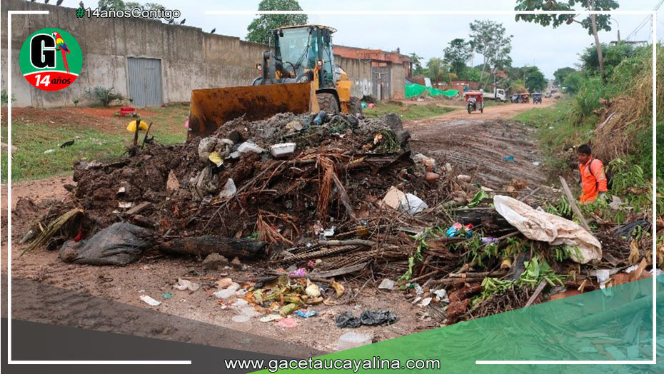 Municipalidad de Yarinacocha batalla para tener un distrito limpio