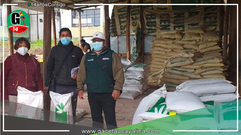 Junín: entregan más de 75 toneladas de semillas de pastos a familias de 7 provincias
