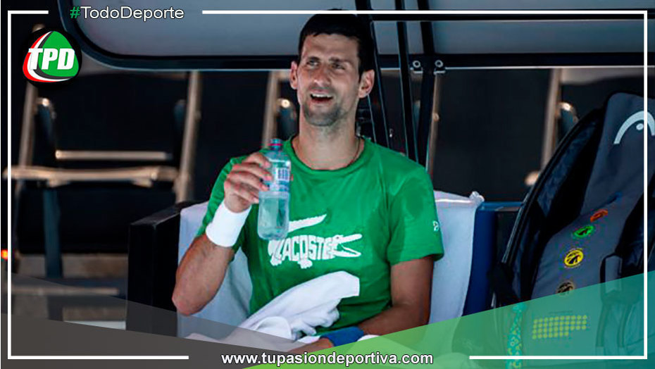 Novak Djokovic fue tomado en cuenta para el sorteo del Australian Open