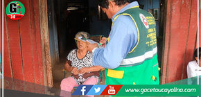 Municipalidad yarinense entrega cuponeras a pobladores del distrito