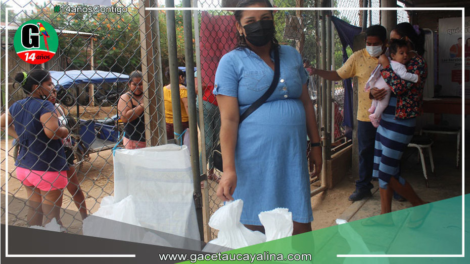 330 toneladas de alimentos continúan siendo distribuidos entre población de bajos recursos