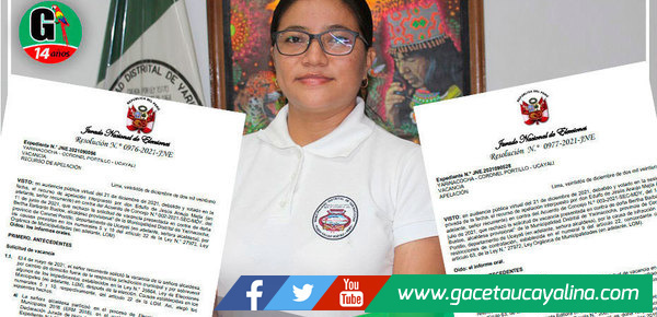 El Supremo Tribunal Electoral del JNE declara infundados pedidos de vacancia a la alcaldesa Bertha Barbarán Bustos