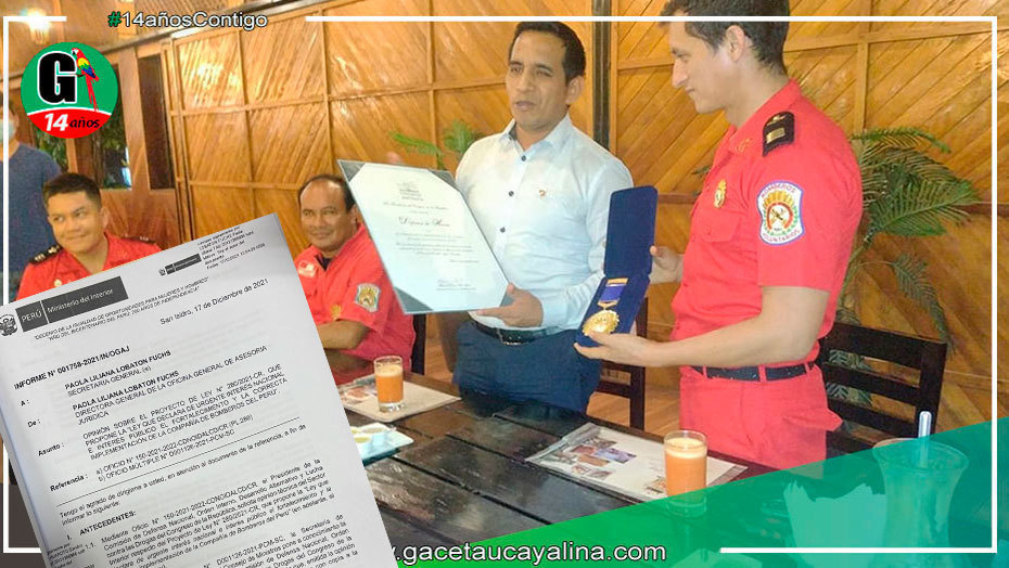 Congreso aprobó Proyecto de Ley 280/2021/ CR, que fortalece al cuerpo general de bomberos voluntarios del Perú