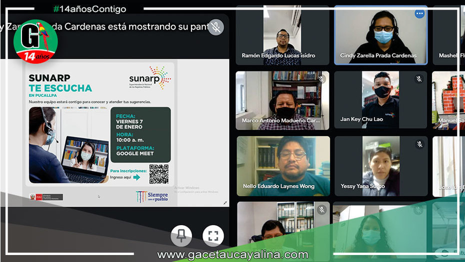 Funcionarios de Sunarp Pucallpa interactuaron con usuarios