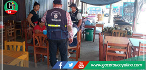 Municipalidad yarinense despeja Av. Unión