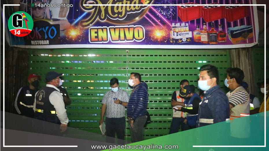 Municipalidad de Yarinacocha clausura local por no contar con licencia