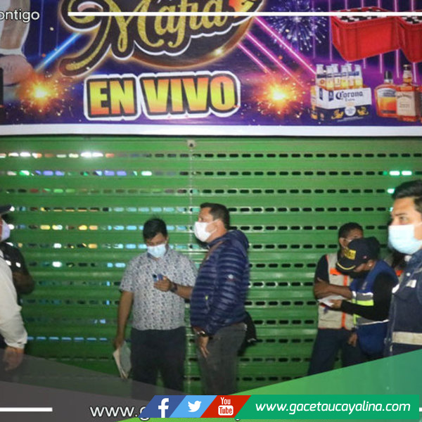 Municipalidad de Yarinacocha clausura local por no contar con licencia