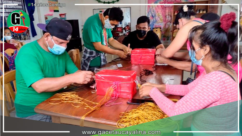 OMAPED de Yarinacocha ofrece taller de terapia ocupacional