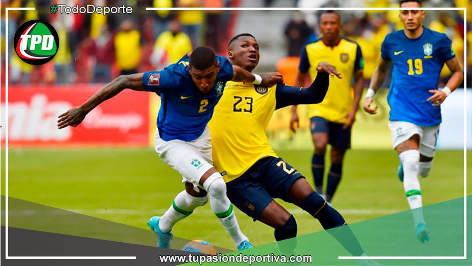 Quito: Brasil y Ecuador empatan 1 a 1 por la decimoquinta jornada de Eliminatorias las Qatar 2022