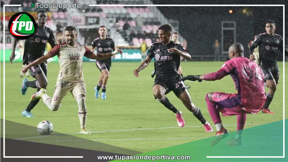 El resultado final del partido del amistoso Universitario 0-4 Inter Miami
