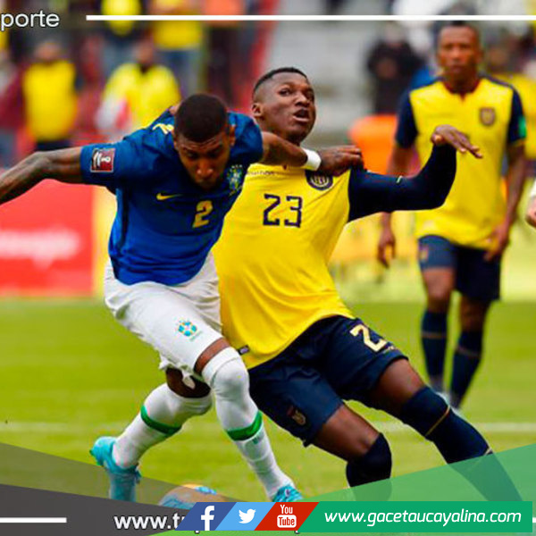 Quito: Brasil y Ecuador empatan 1 a 1 por la decimoquinta jornada de Eliminatorias las Qatar 2022