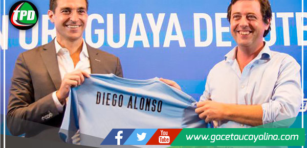 Diego Alonso fue presentado oficialmente como nuevo DT de la 'Celeste'