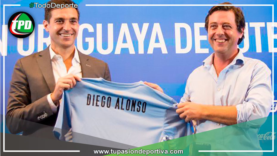 Diego Alonso fue presentado oficialmente como nuevo DT de la 'Celeste'