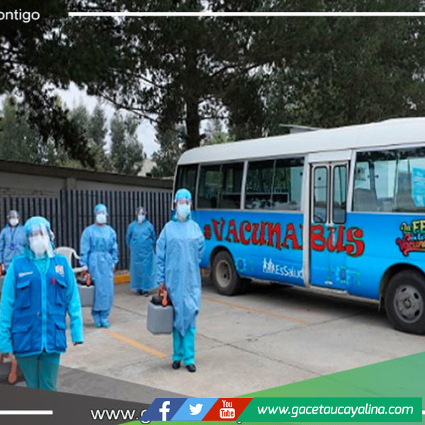 Vacunabús de EsSalud colocó 1,200 dosis en zonas más altas de Huancayo 