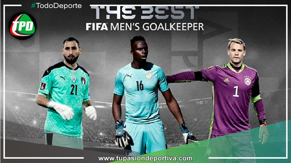 Donnarumma, Neuer y Mendy finalistas para el premio The Best 2021 de la FIFA
