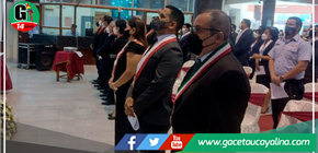 Congresista Elvis Vergara Mendoza, cuestionó drásticamente, a autoridades de Ucayali en Apertura del Año Judicial 2022