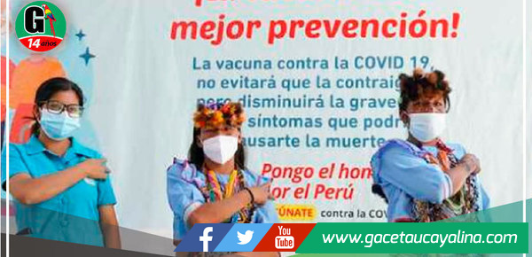 Región San Martín lidera vacunación en la macrorregión Oriente