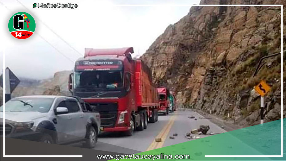 Trabajadores mineros liberan Carretera Central que bloquearon por más de ocho horas