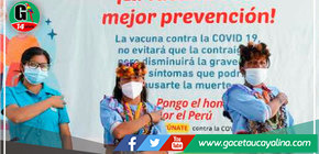 Región San Martín lidera vacunación en la macrorregión Oriente