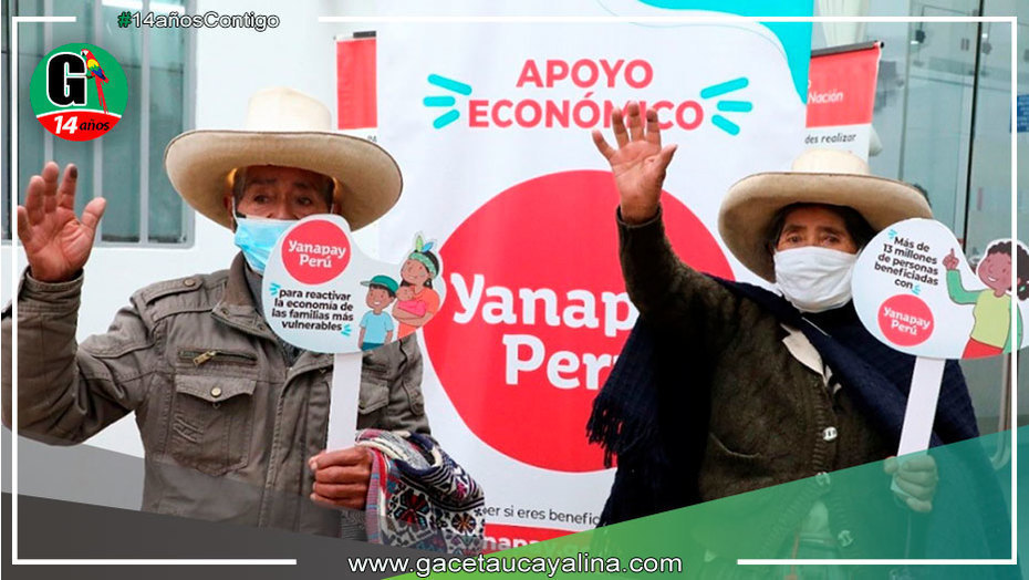 Más de 10.3 millones de beneficiarios cobraron subsidio económico Yanapay Perú