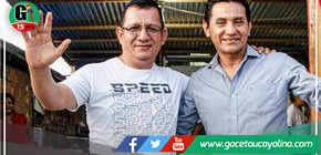 Candidato de la Cocona felicitó a Roger Galán y lo reconoce como ganador para la alcaldía de la municipalidad de Manantay