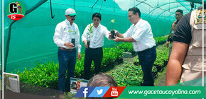 Gobernador Electo de Ucayali Manuel Gambini coordina gestiones con presidente Castillo en Moyobamba