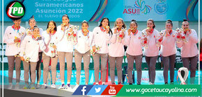 Selección de Vóley peruano ganó medalla de oro en los Juegos Suramericanos Asunción 2022