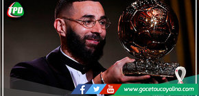 Karim Benzema ganó el Balón de Oro 2022