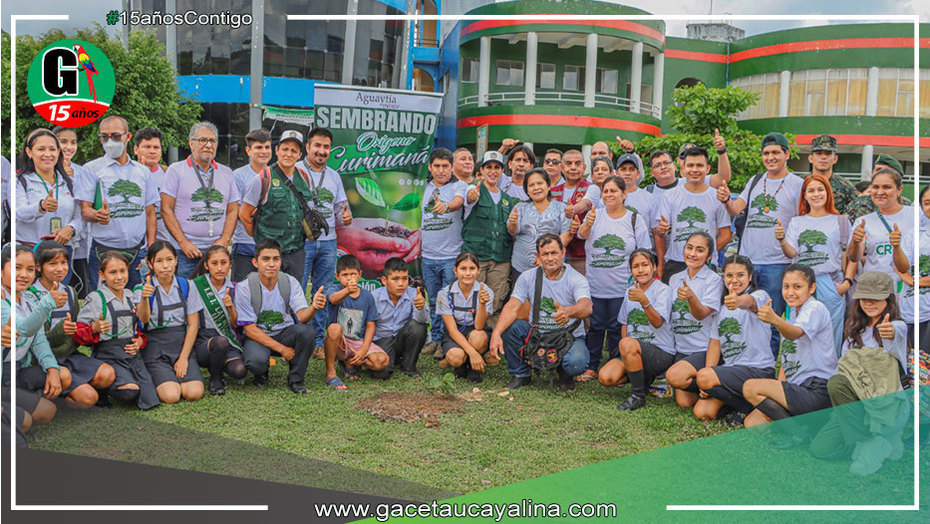 Lanzan proyecto “Sembrando Oxígeno Curimaná 2022”