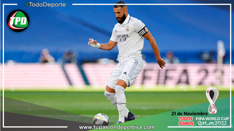 Karim Benzema es baja en el Real Madrid para enfrentar a Sevilla