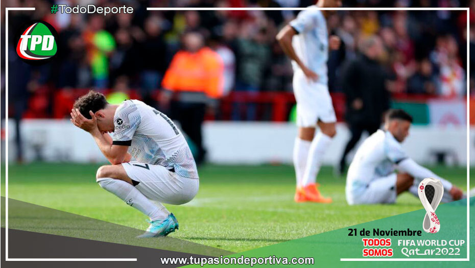 Nottingham Forest gana 1 a 0 a Liverpool