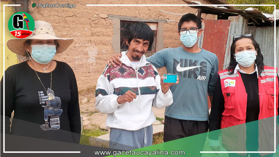 Junín: Abuelita de 88 años recibió por primera vez su DNI en comunidad de Colpa