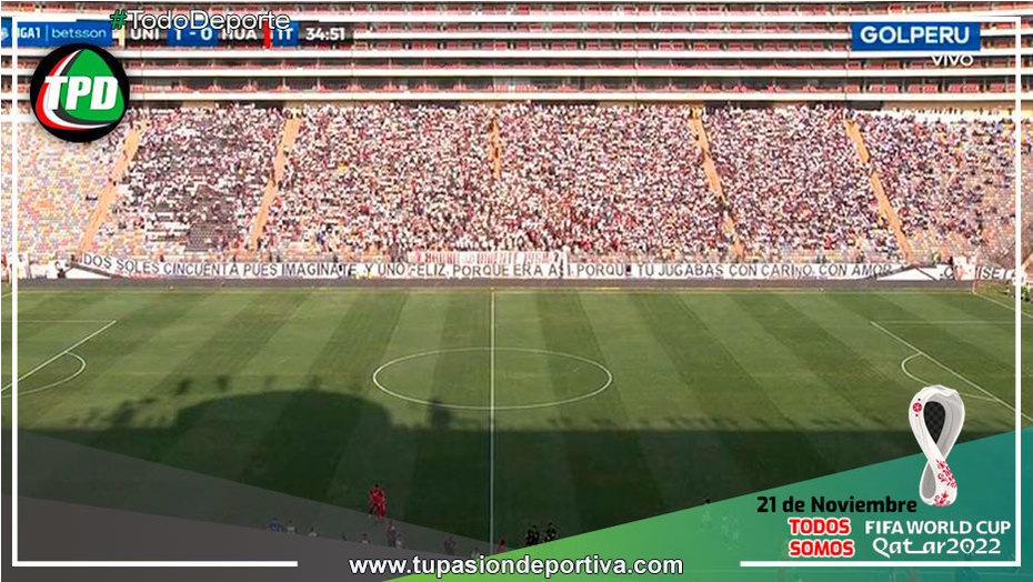 Partido entre Universitario y Sport Huancayo es suspendido por fallecimiento de un hincha