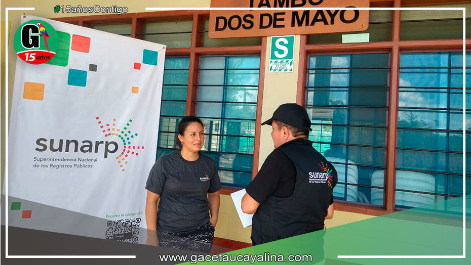 Pobladores de Huicungo recibieron orientación registral gratuita en Tambo del Midis