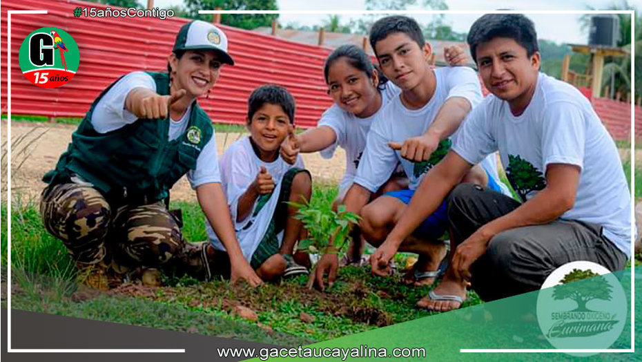 Se realizó primera fecha del proyecto Sembrando Oxígeno Curimaná 2022