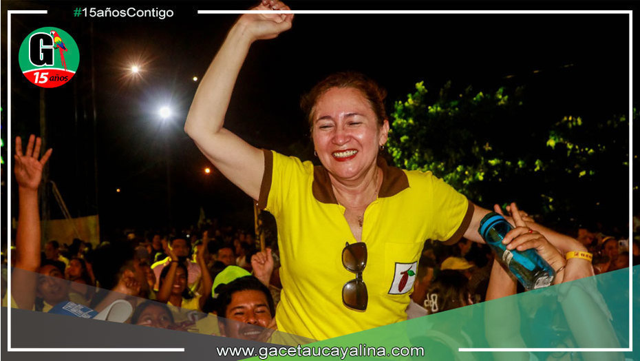 Abogada Janet Castagne virtual alcaldesa de la provincia de Coronel Portillo