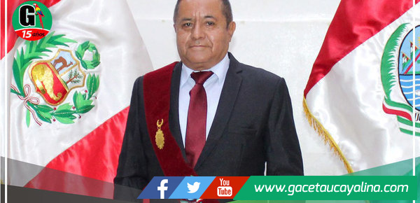 Gobernador de Ucayali saluda y felicita al virtual gobernador Manuel Gambini