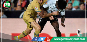 Barcelona derrotó 1-0 al Valencia con gol de Lewandowski por LaLiga