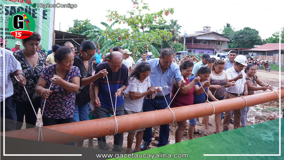 MPCP inició proyecto de agua potable y desagüe en el jirón Inca Roca