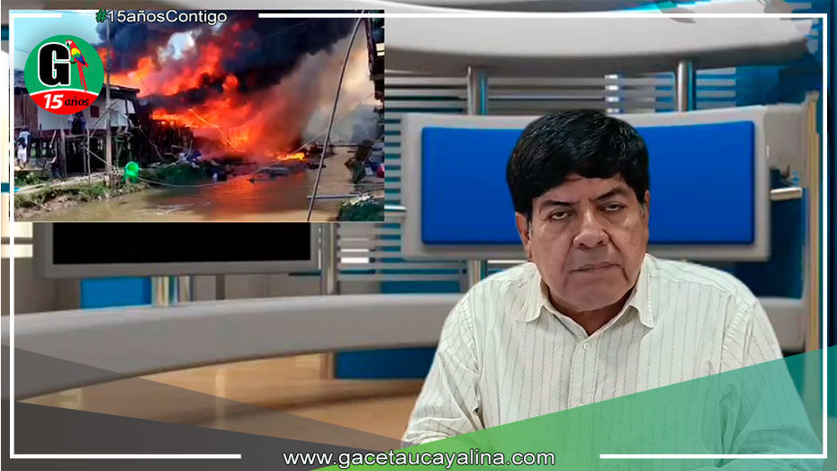 Destrucción con el incendio y recién reaccionamos que falta ayuda para los bomberos de Iquitos