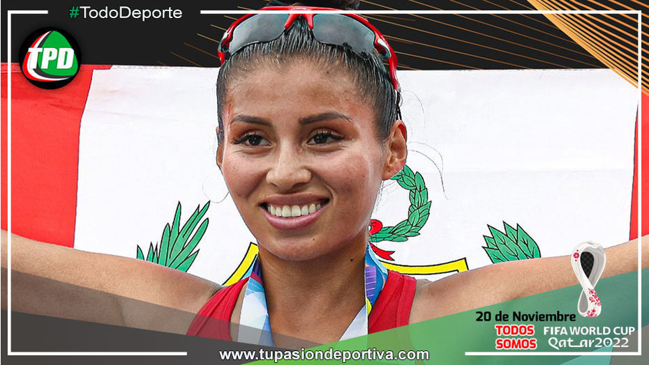 Deportista peruana, Kimberly García es una de las cinco finalistas a la mejor atleta del año