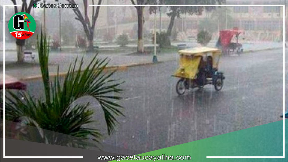 Pronostican lluvias moderadas a fuertes en la Selva por nuevo periodo de friaje