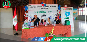 Clausuran taller de barbería en el Centro de Rehabilitación Juvenil Maranguita-Pucallpa