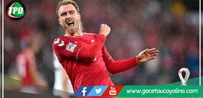 Selección de Dinamarca presentó lista mundialista con Christian Eriksen a la cabeza 