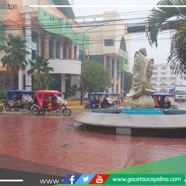 Pucallpa soporta lluvias intensas y vientos fuertes de 40 kilómetros por hora 