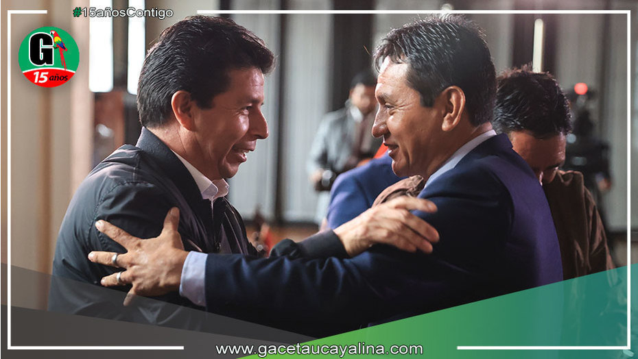 Electo alcalde de la municipalidad distrital de Mananaty se reunió con el presidente Castillo