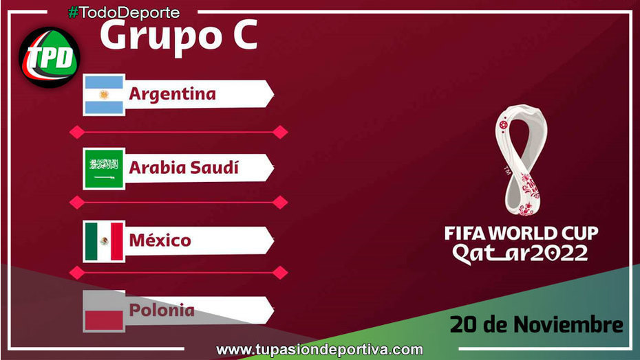 Conozca el Fixture del Grupo C en Mundial Qatar 2022