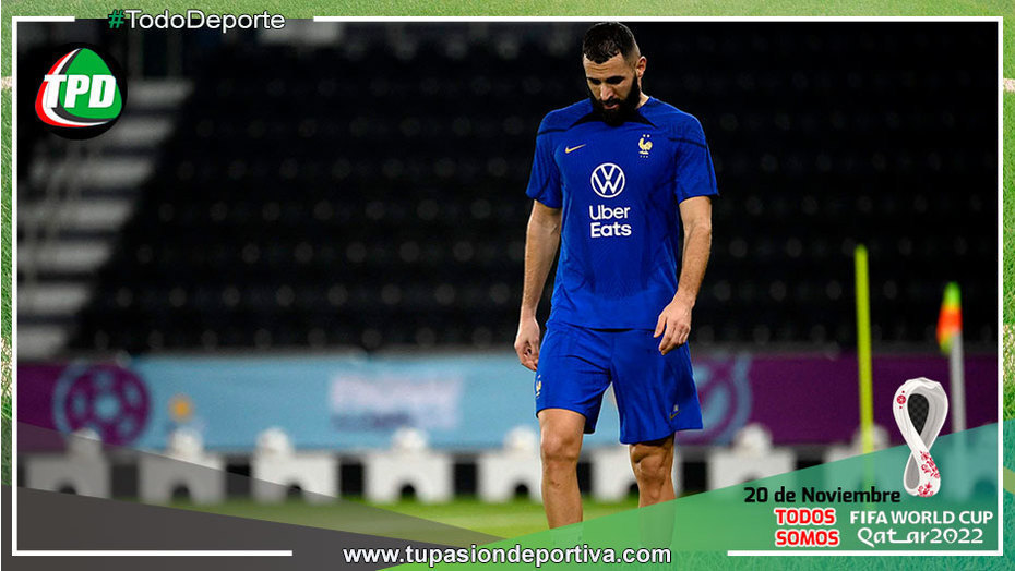 Benzema podría perderse el Mundial de Qatar 2022